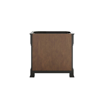 James Martin 547-V36 Brookfield 36” Single Vanity – Black Onyx / Honey Oak / Pearl Charcoal