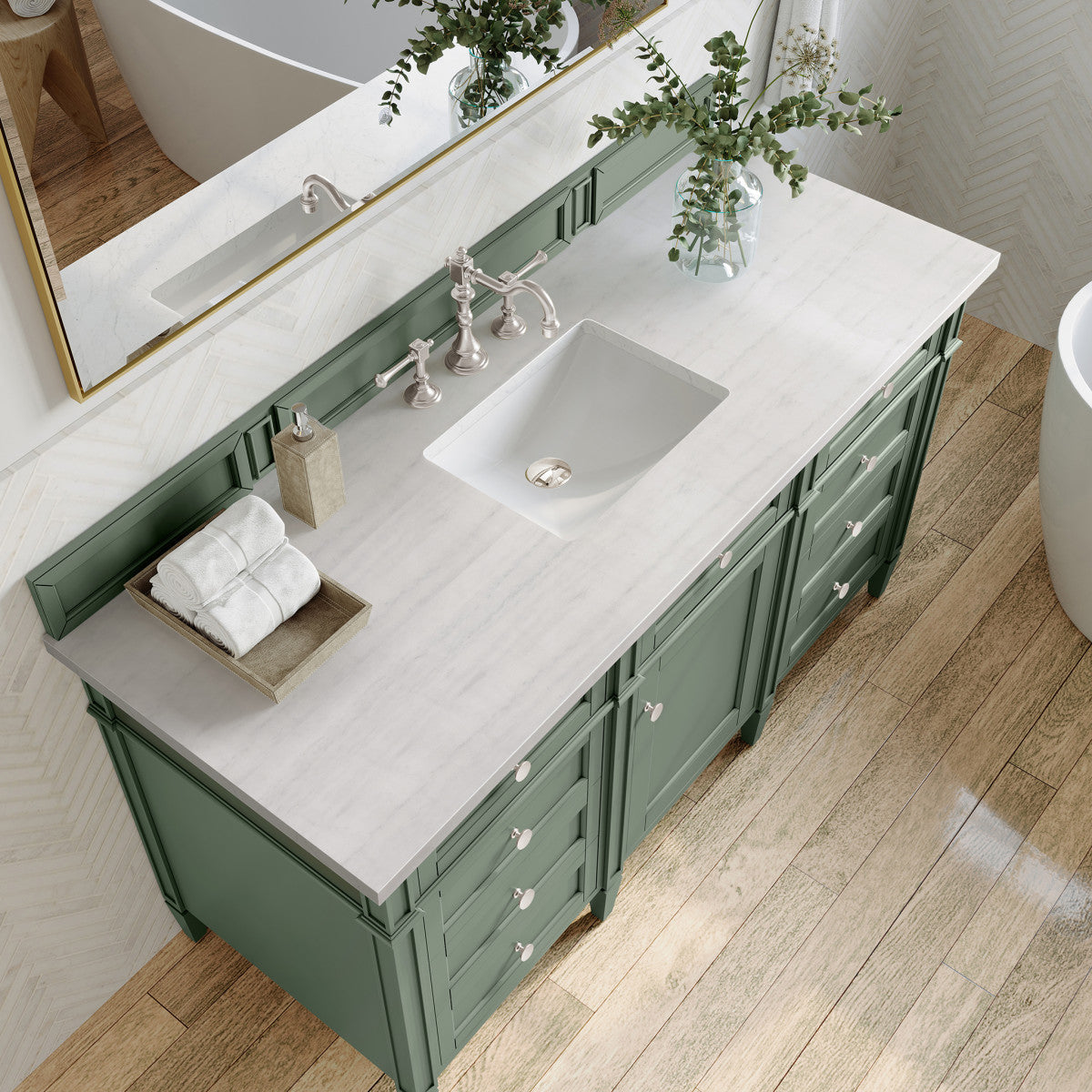 Brittany 60" Single Vanity Cabinet