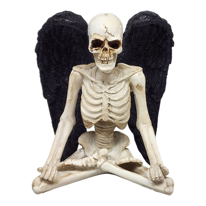Yoga Skeleton Figurine - Sukhasana Pose