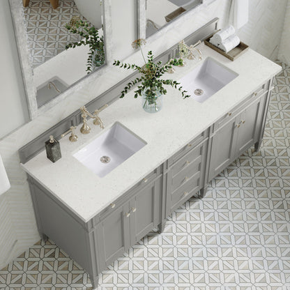 Brittany 72" Double Vanity Cabinet