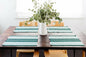 Woven Cotton Dining Placemat | Forrest Green