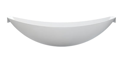 ALFI brand HammockTub1 HammockTub1 79" Acrylic Suspended Wall Mounted Hammock Bathtub