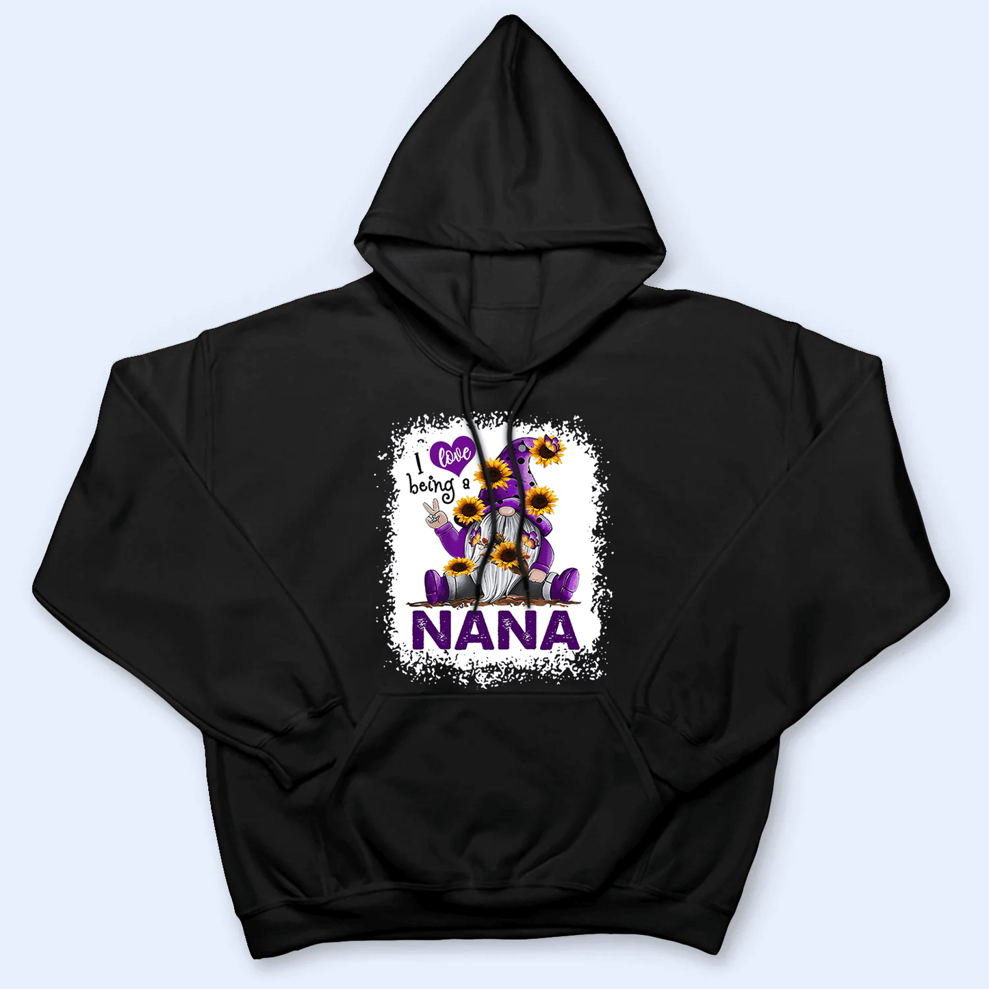 I Love Being A Grandma Gnome - Personalized Custom T Shirt - Birthday, Loving, Funny Gift for Grandma/Nana/Mimi, Mom, Wife, Grandparent