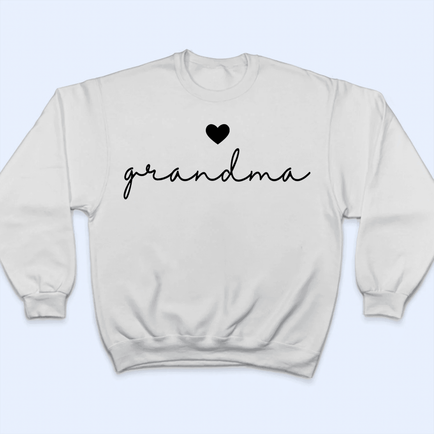 I love being Grandma - Personalized Custom T Shirt - Gift for Grandma/Nana/Mimi, Mom, Wife, Grandparent