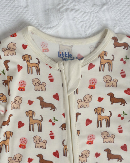 Puppy Bamboo One-Piece