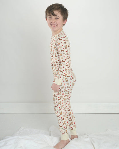 Puppy Bamboo Pajamas