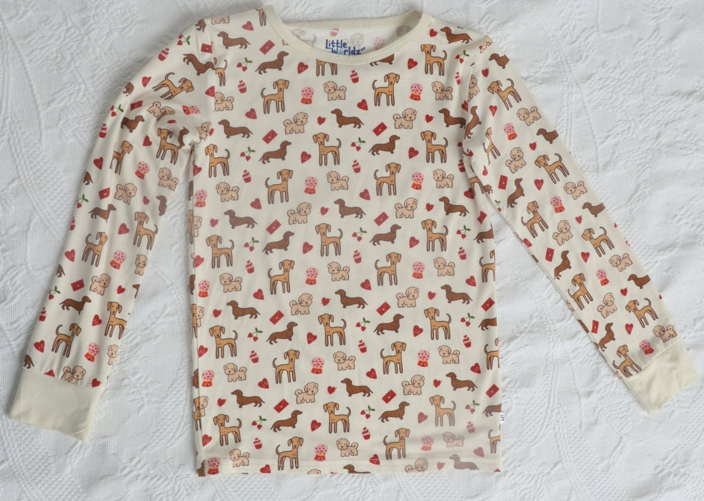 Puppy Bamboo Pajamas