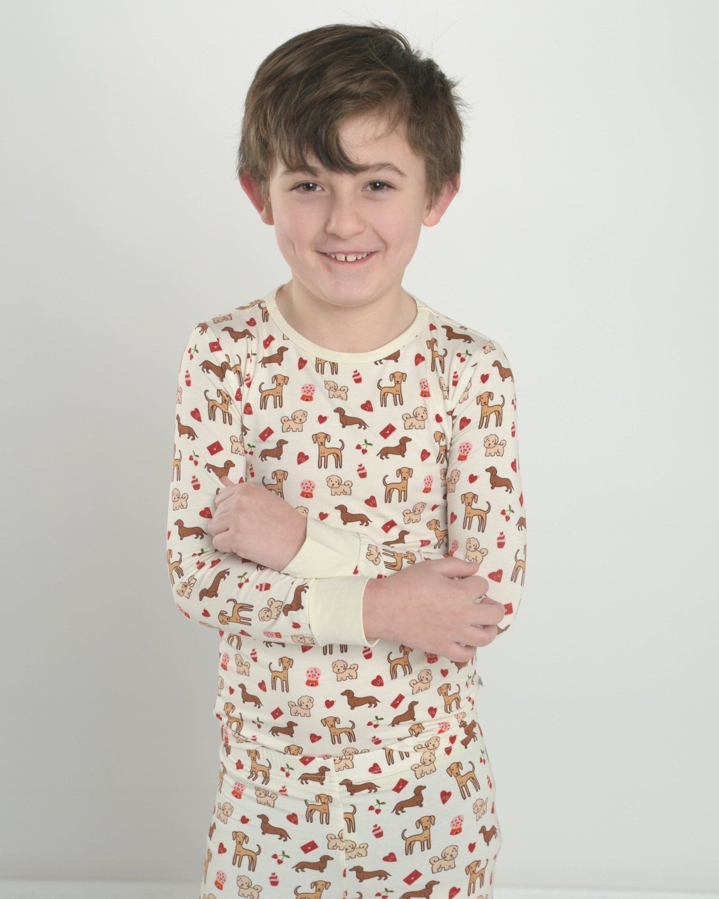 Puppy Bamboo Pajamas