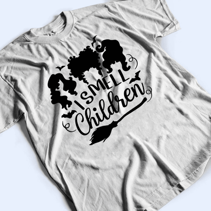 I Smell Children - Personalized Custom T Shirt - Birthday, Loving, Funny Gift for Teacher, Kindergarten, Preschool, Pre K, Paraprofessional