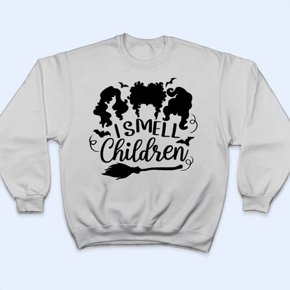 I Smell Children - Personalized Custom T Shirt - Birthday, Loving, Funny Gift for Teacher, Kindergarten, Preschool, Pre K, Paraprofessional