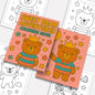 Sweet Bear Adventures – Animal Coloring Pages – 48 Pages – Playful, Gentle, Woodland Fun – For Kids