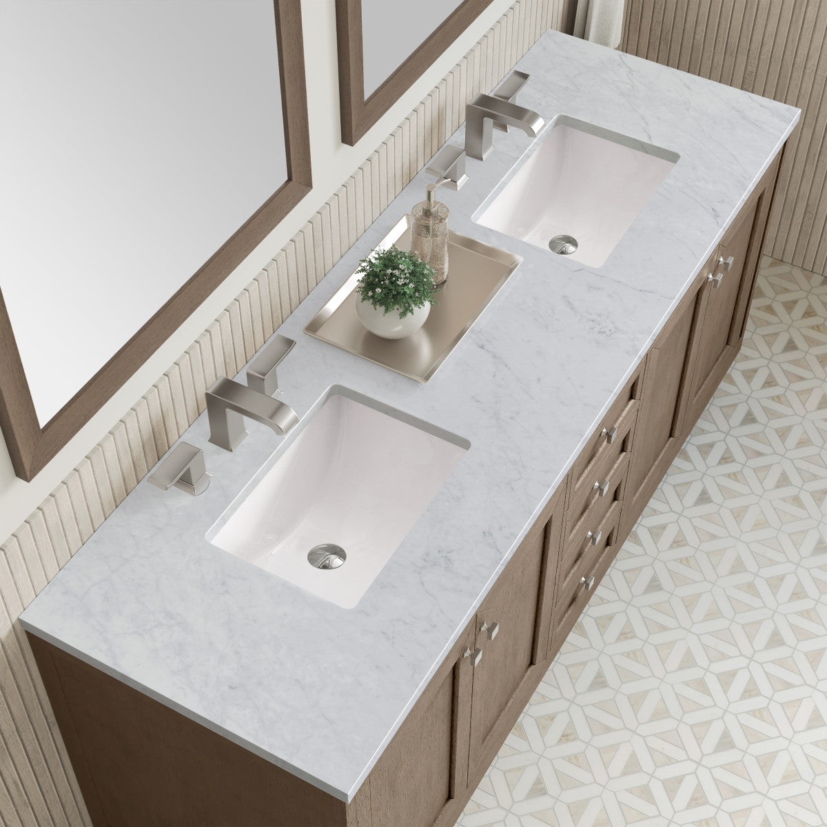 Chicago 72" Double Vanity Cabinet