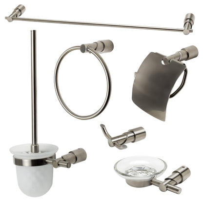 ALFI brand AB9508 6 Piece Matching Bathroom Accessory Set