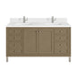 Chicago 60" Double Vanity