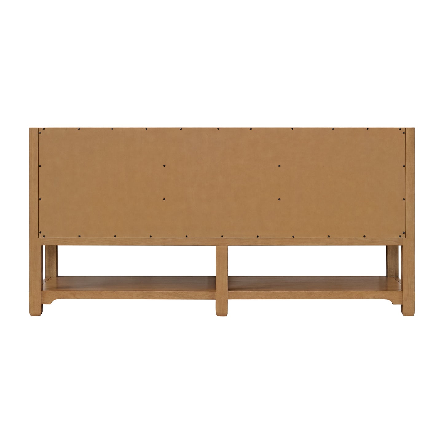 Malibu 72" Double Vanity Cabinet, Amber Birch