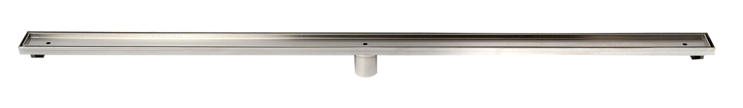 ALFI brand ABLD59A ABLD59A 59" Stainless Steel Linear Shower Drain with No Cover