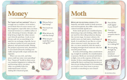 The Dream Symbols Card Deck - Decode Your Nightly Dreams