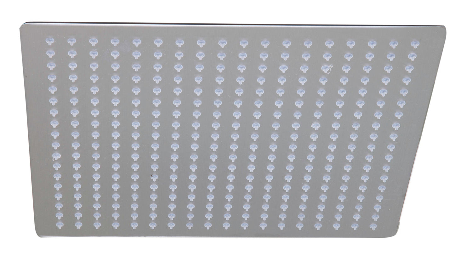 ALFI brand RAIN16S 16" Square Ultra-Thin Rain Shower Head
