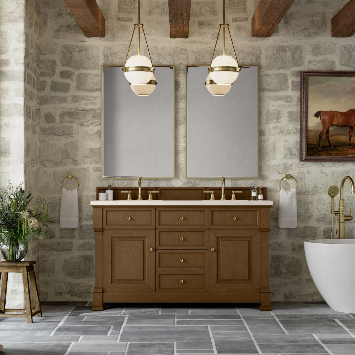 Brookfield 60" Double Vanity