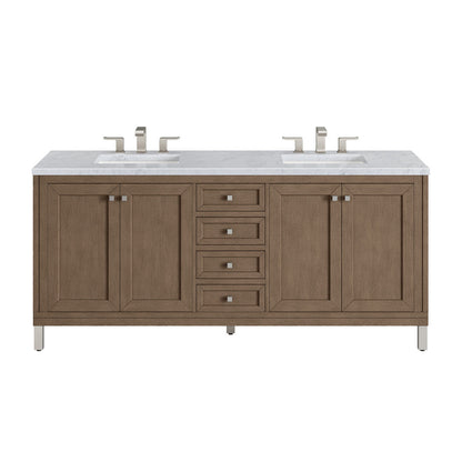 Chicago 72" Double Vanity Cabinet