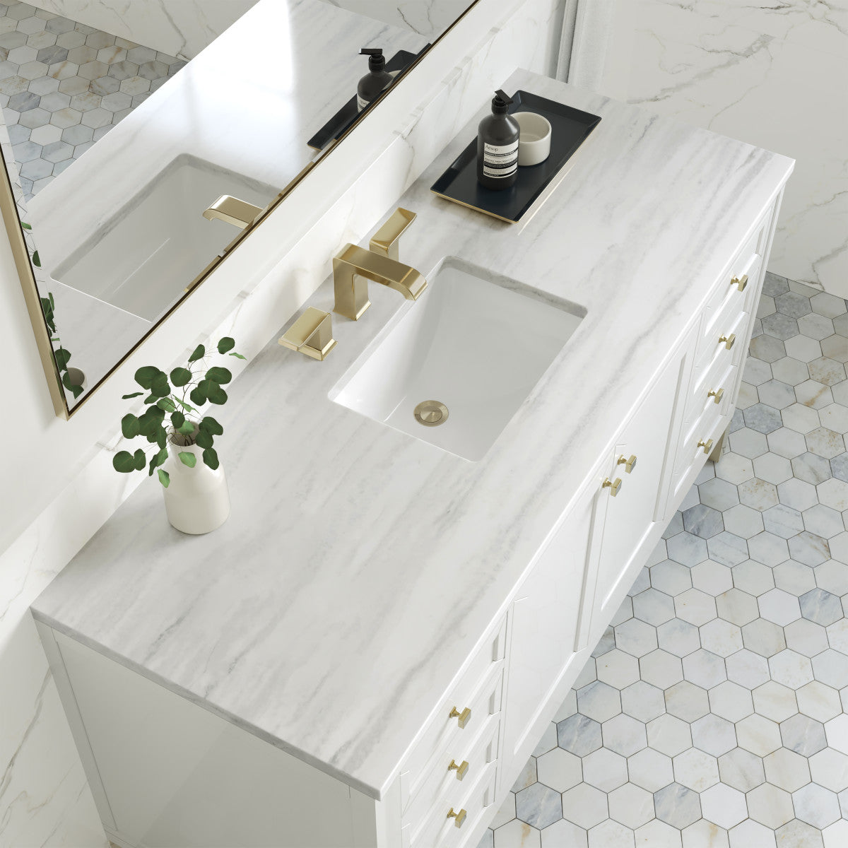 Chicago 60" Single Vanity Cabinet