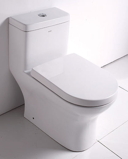 EAGO TB353 DUAL FLUSH ONE PIECE ECO-FRIENDLY HIGH EFFICIENCY LOW FLUSH CERAMIC TOILET