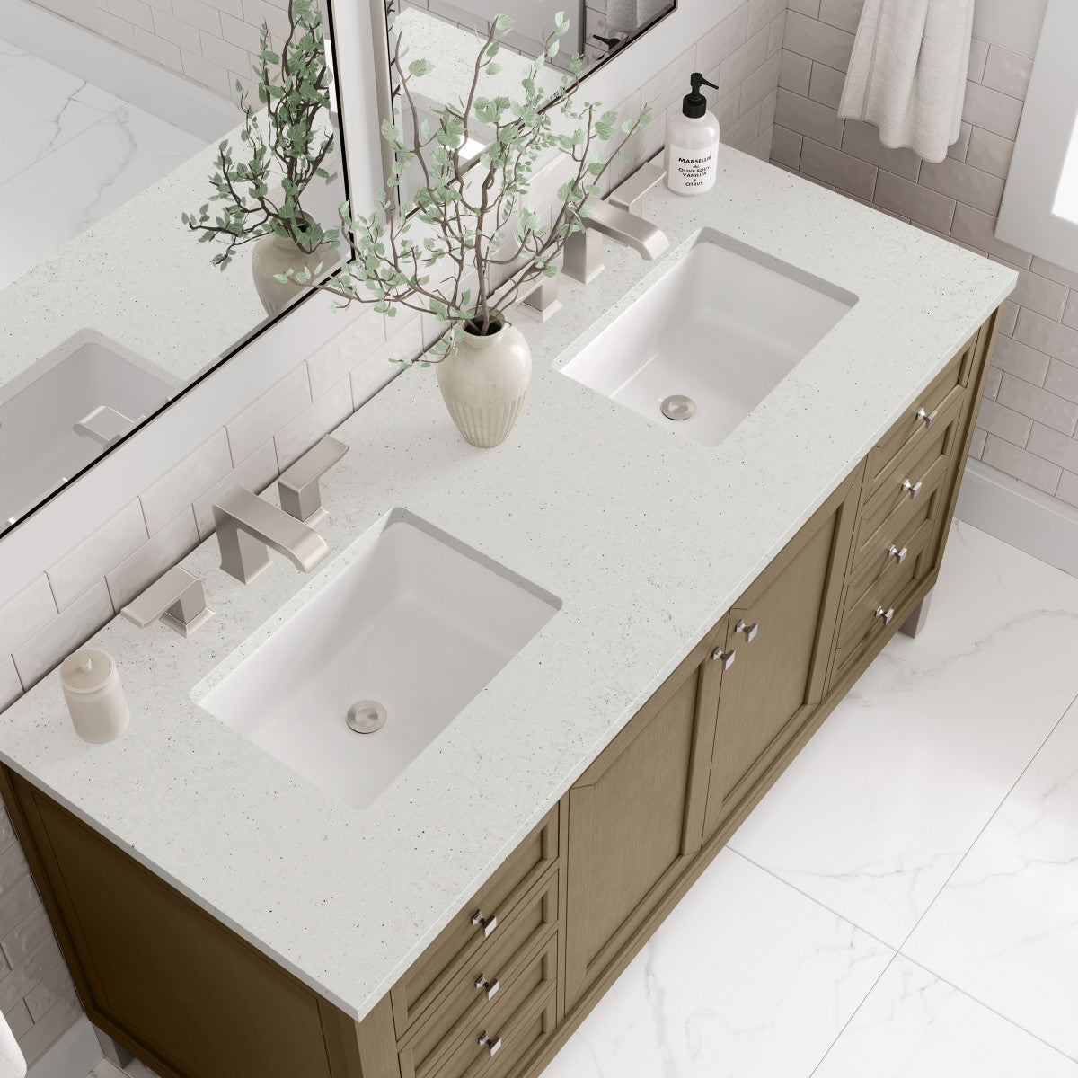 Chicago 60" Double Vanity
