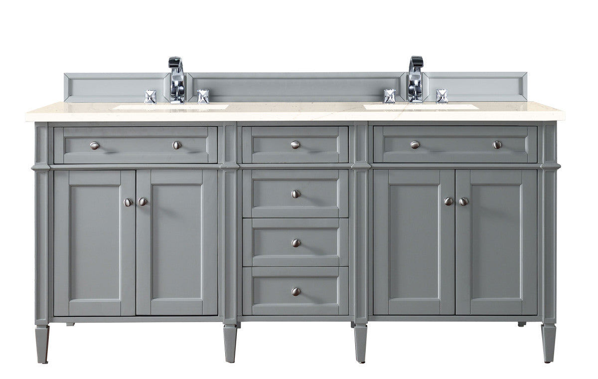Brittany 72" Double Vanity Cabinet