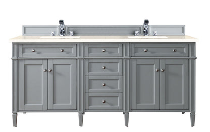 Brittany 72" Double Vanity Cabinet