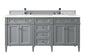 Brittany 72" Double Vanity Cabinet