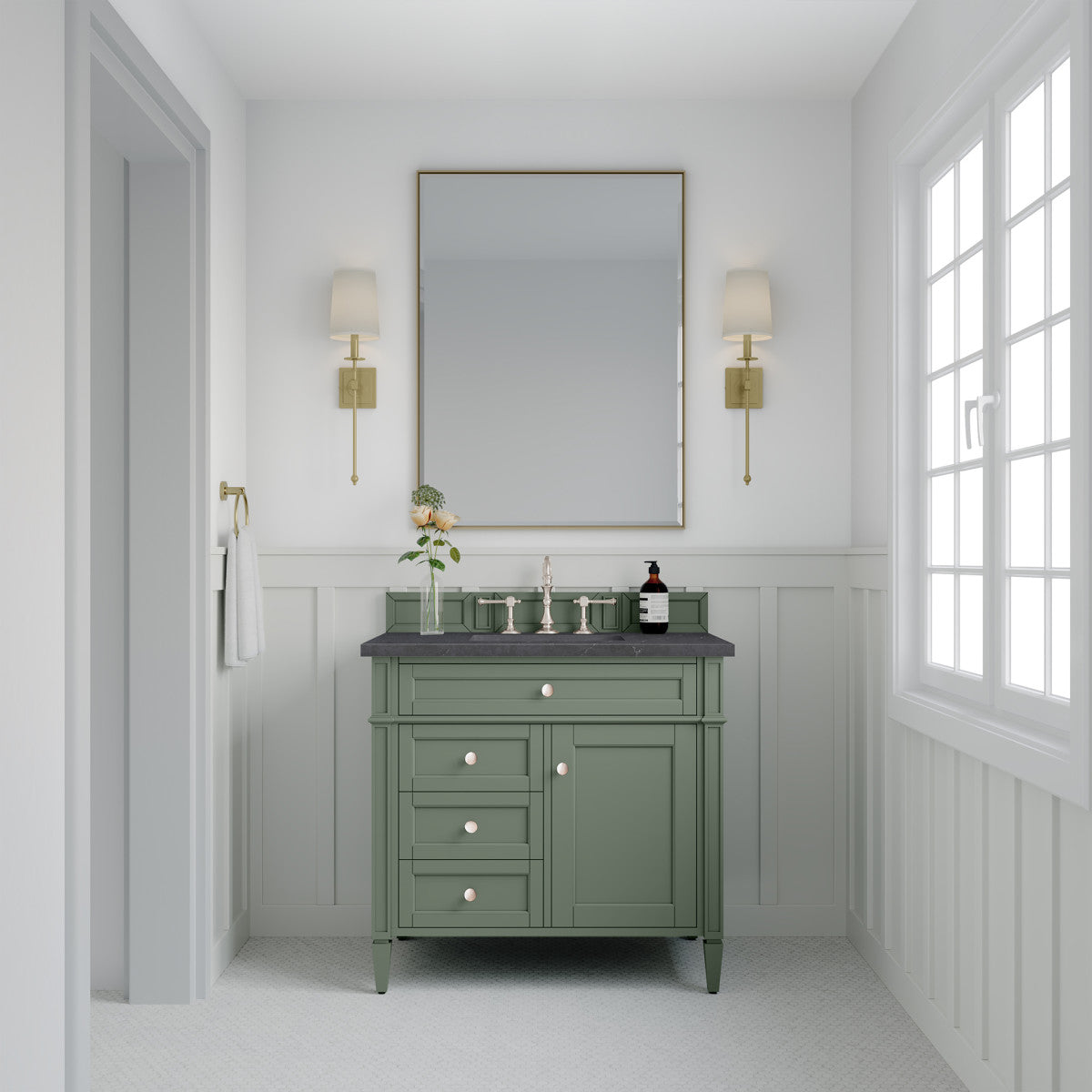 Brittany 36" Single Vanity Cabinet