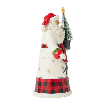 Highland Glen Santa with Potted Sisal Tree