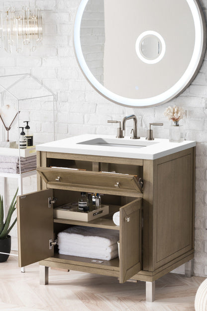 Chicago 30" Single Vanity Cabinet