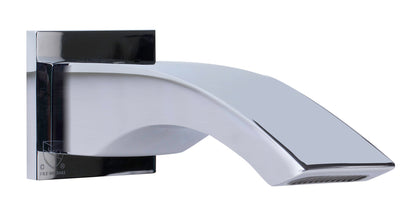 ALFI brand AB3301 Curved Wallmounted Tub Filler Bathroom Spout