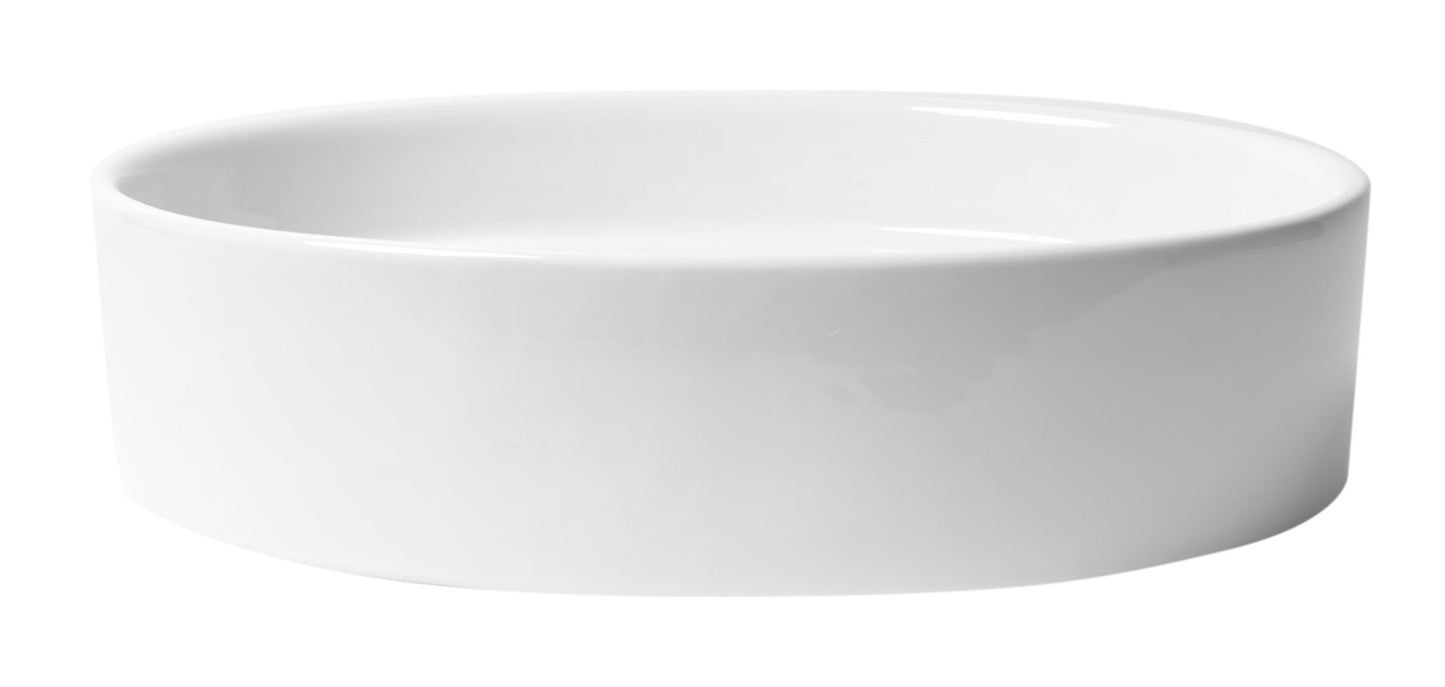 ALFI brand  ABC911 White 22" Oval Above Mount Ceramic Sink