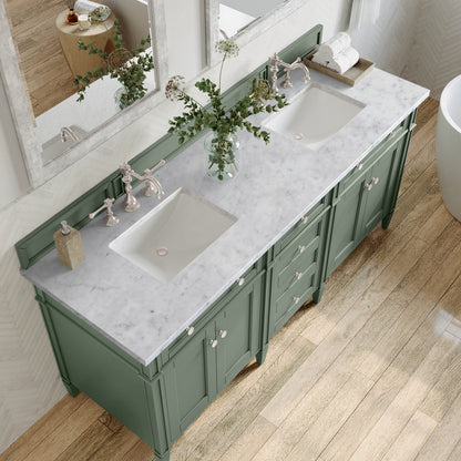 Brittany 72" Double Vanity Cabinet