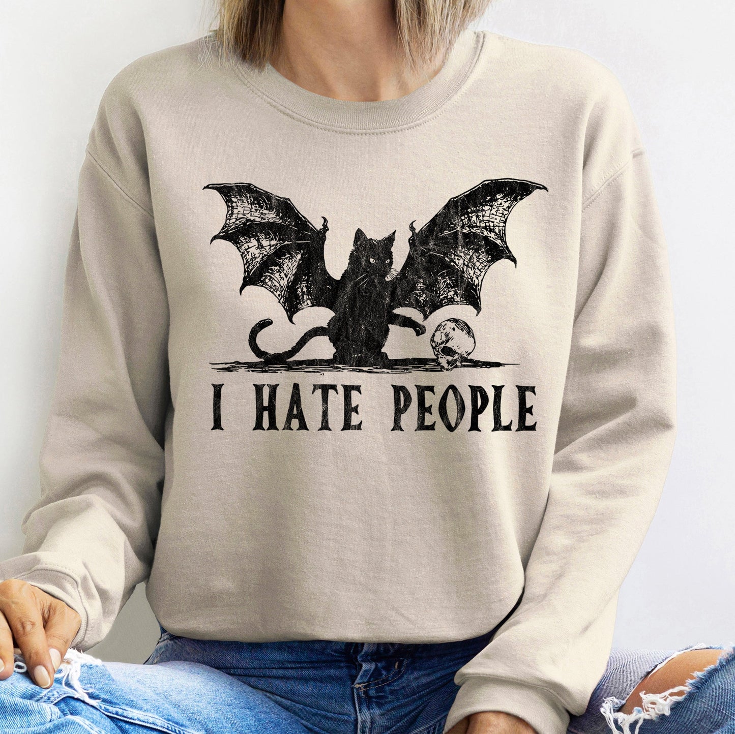 I Hate People Halloween Sweatshirt