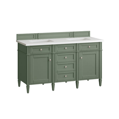 Brittany 60" Double Vanity Cabinet