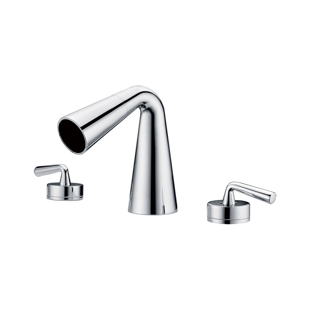 ALFI brand AB1790 Widespread Cone Waterfall Bathroom Faucet