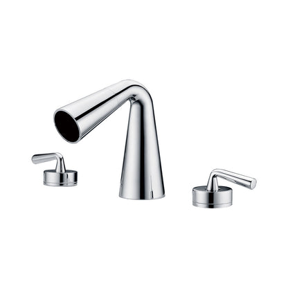 ALFI brand AB1790 Widespread Cone Waterfall Bathroom Faucet