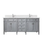 Brittany 72" Double Vanity Cabinet