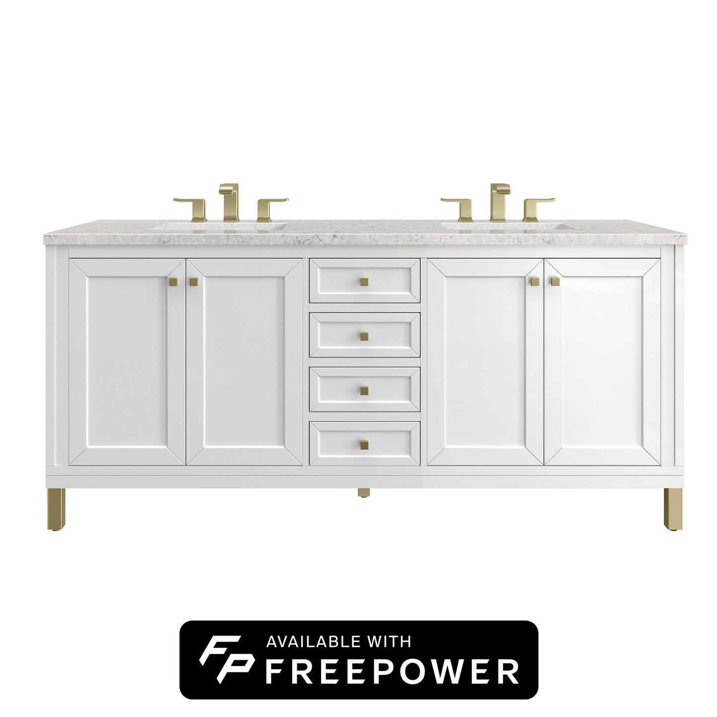 Chicago 72" Double Vanity