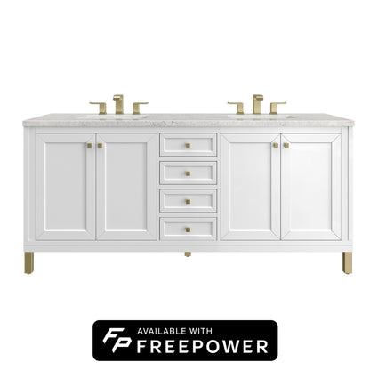 Chicago 72" Double Vanity