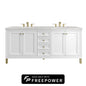 Chicago 72" Double Vanity