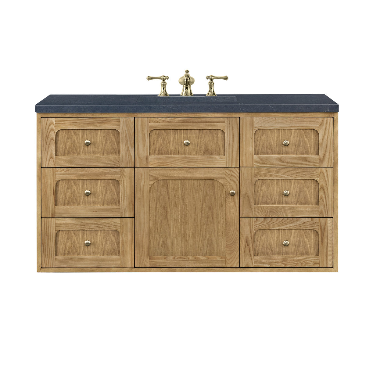 Laurent 48" Single Vanity Cabinet, Light Natural Oak