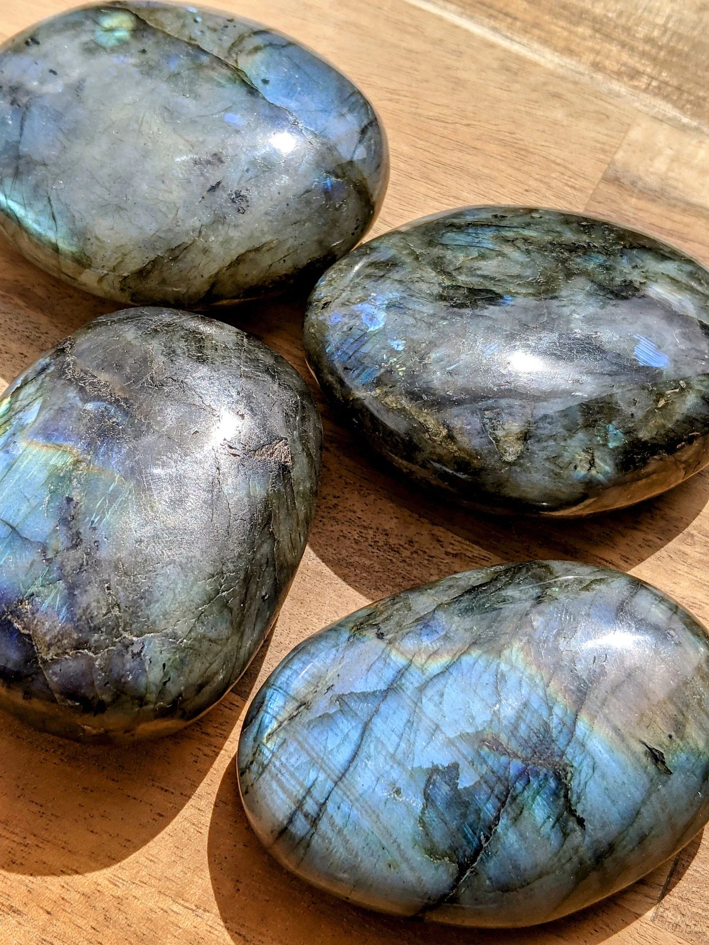 Labradorite Palm Stones