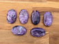 Charoite Palm Stones