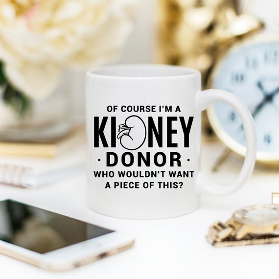 Kidney Donor Gift for Kidney Donor Mug | Coffee Mugs | Kitchen + Metal