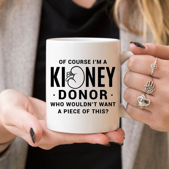 Kidney Donor Gift for Kidney Donor Mug | Coffee Mugs | Kitchen + Metal