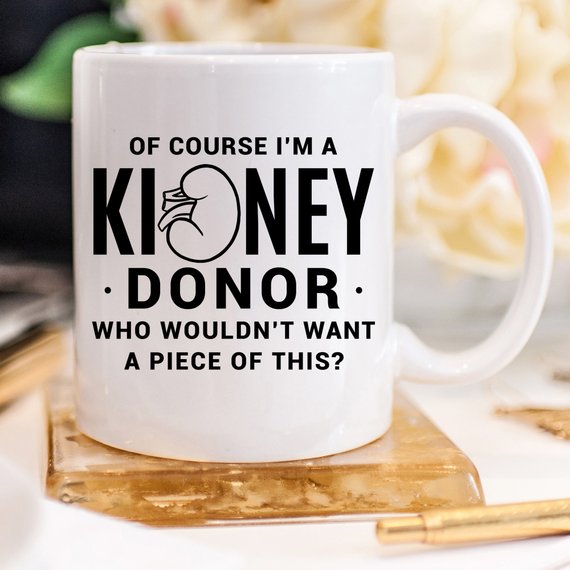 Kidney Donor Gift for Kidney Donor Mug | Coffee Mugs | Kitchen + Metal